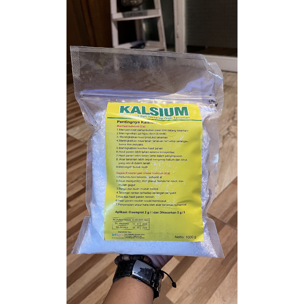 Ca Super – Pupuk Kalsium Murni Granul / Bubuk