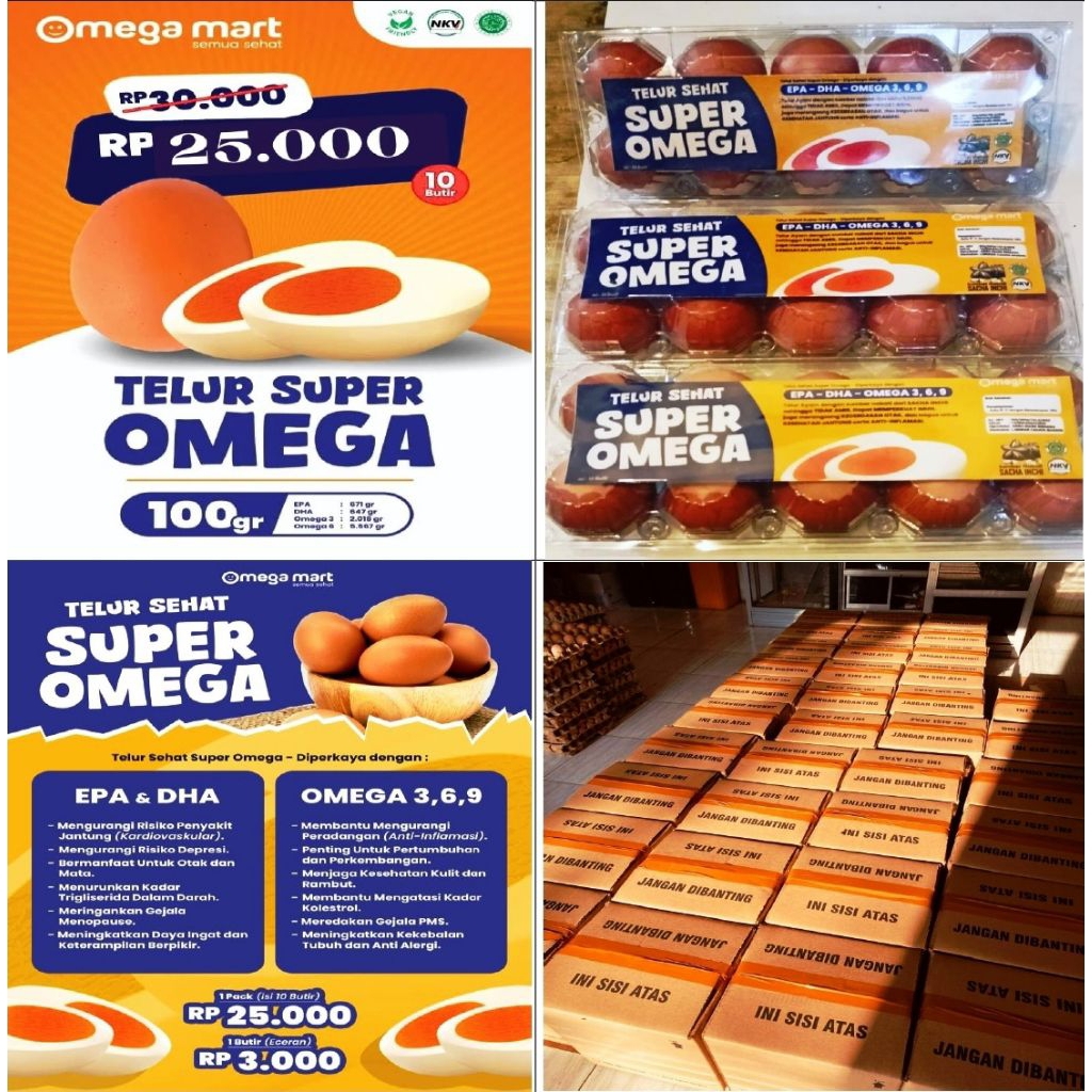 

Telur Super Omega 3