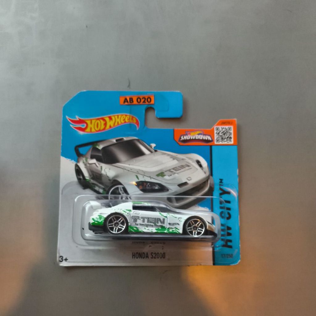 Hot Wheels Honda S2000 Tein Putih HW City 2013 Short card