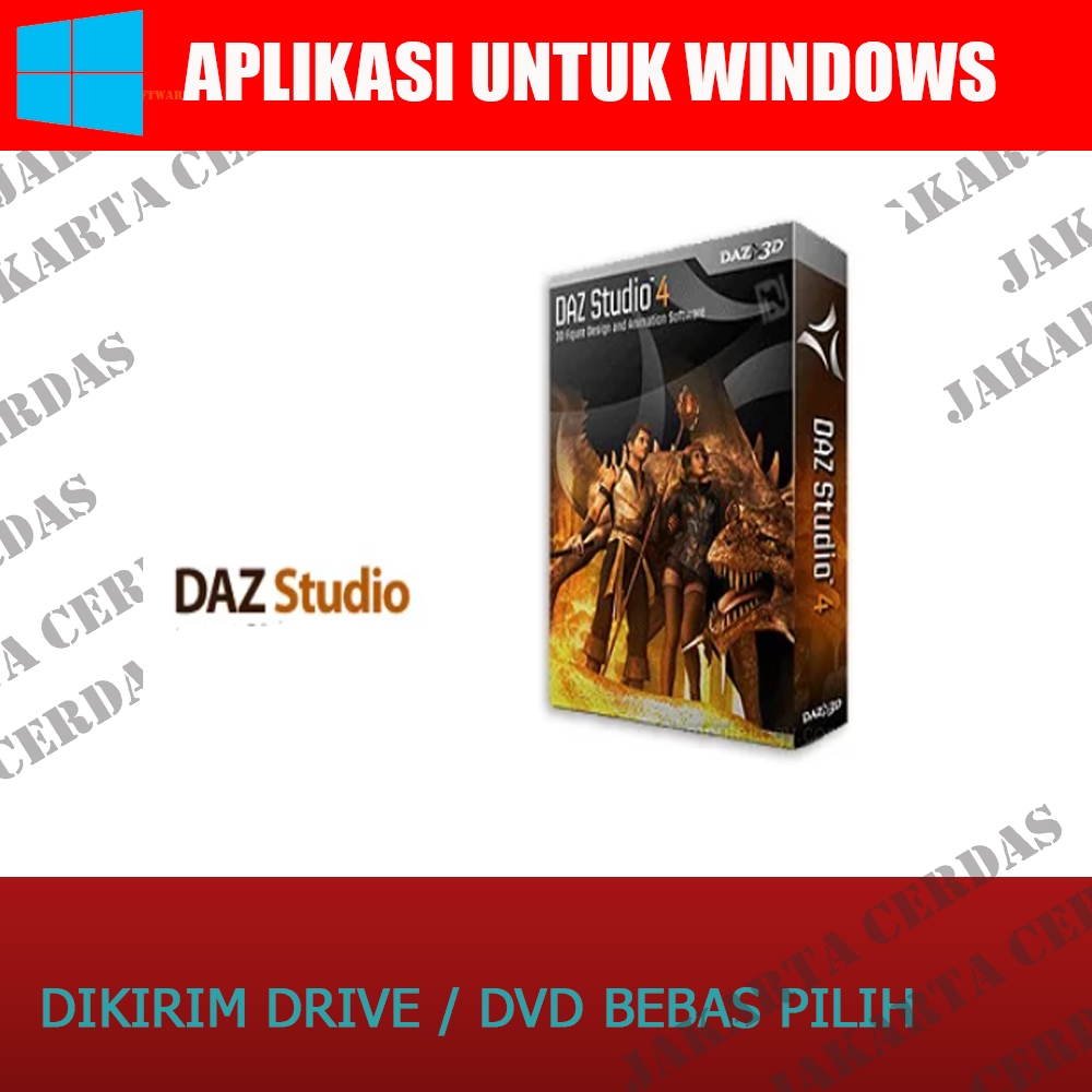 aplikasi daz studio pro v4.24.0.3 x64/x86 – perangkat lunak pembuatan seni dan animasi 3D