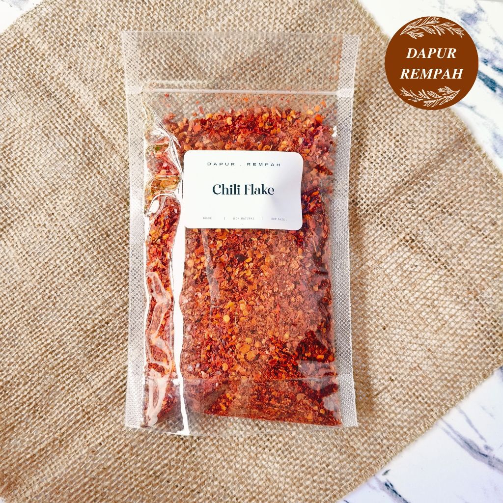 

Chili Flake Cabai Kering Kasar 50gr 100gr