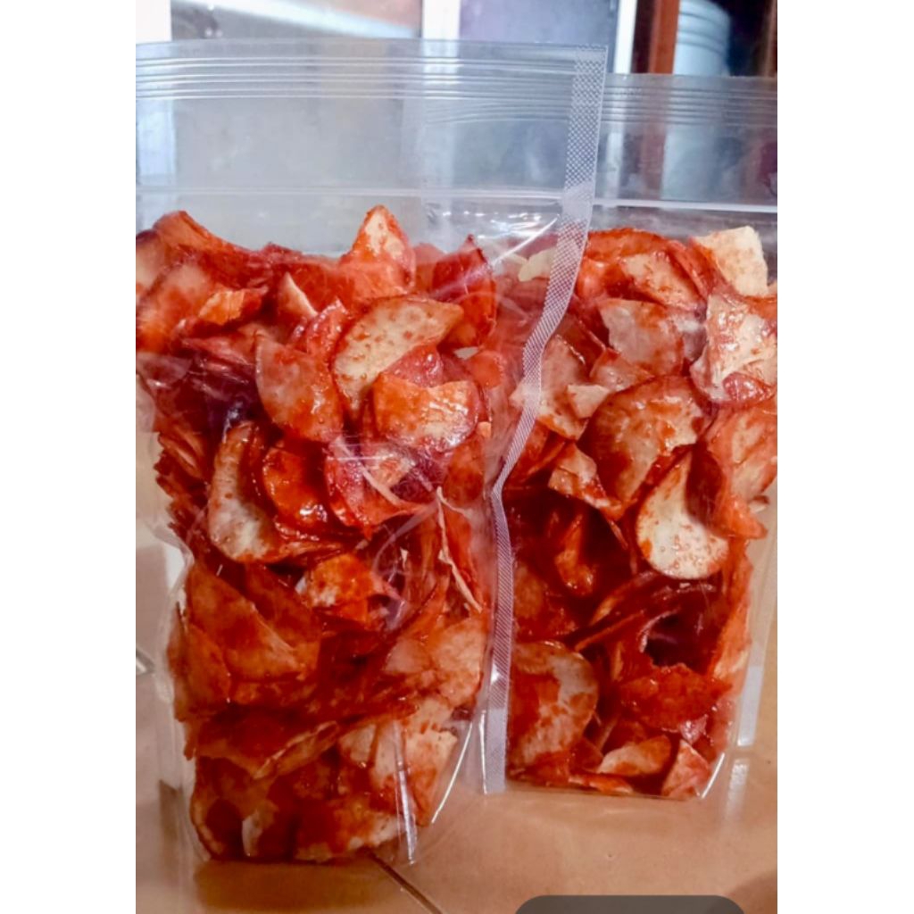 

Kripik singkong Lengket pedas manis 500gr