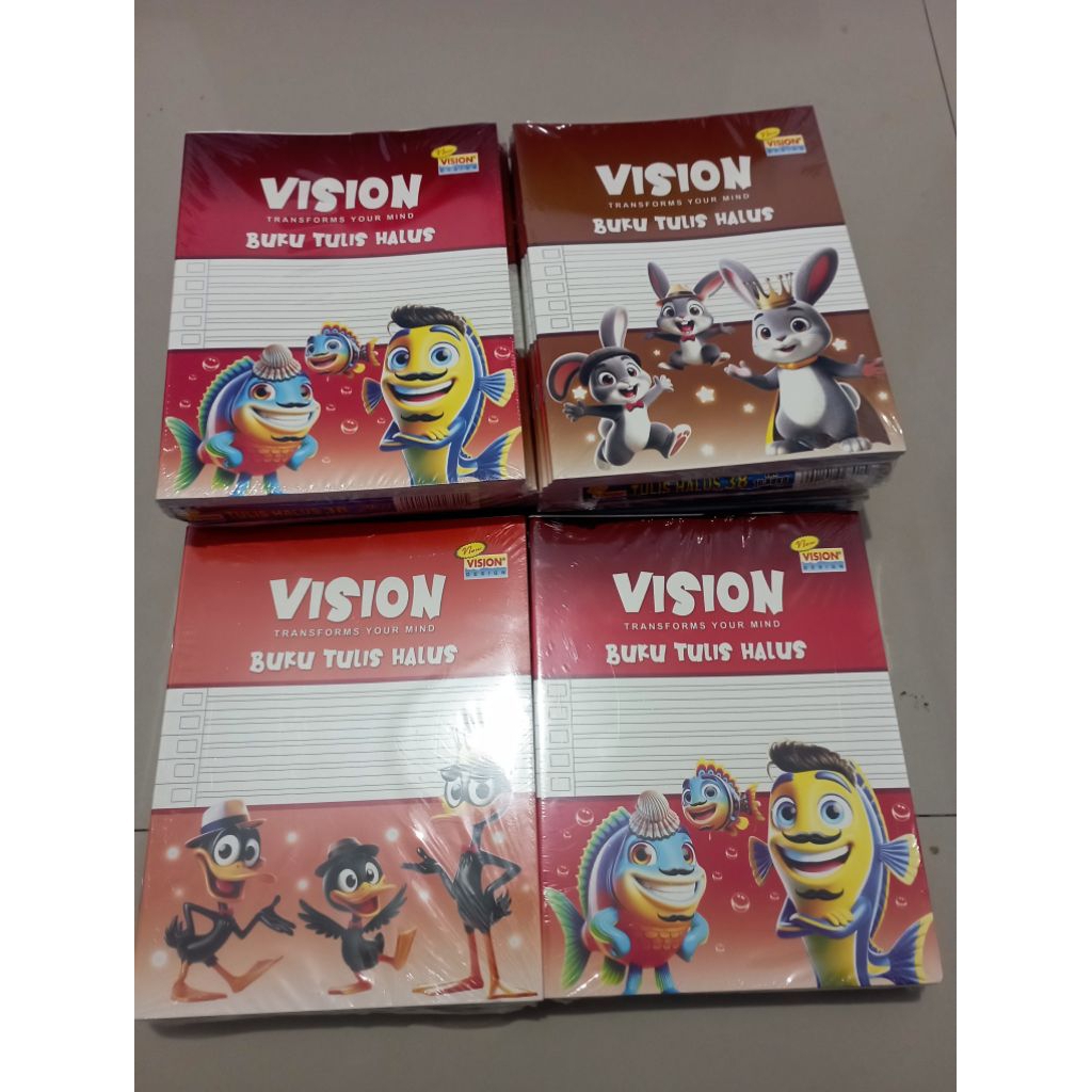 

buku tulis halus vision 38 lembar eceran 1 biji buku halus vision 38 lembar