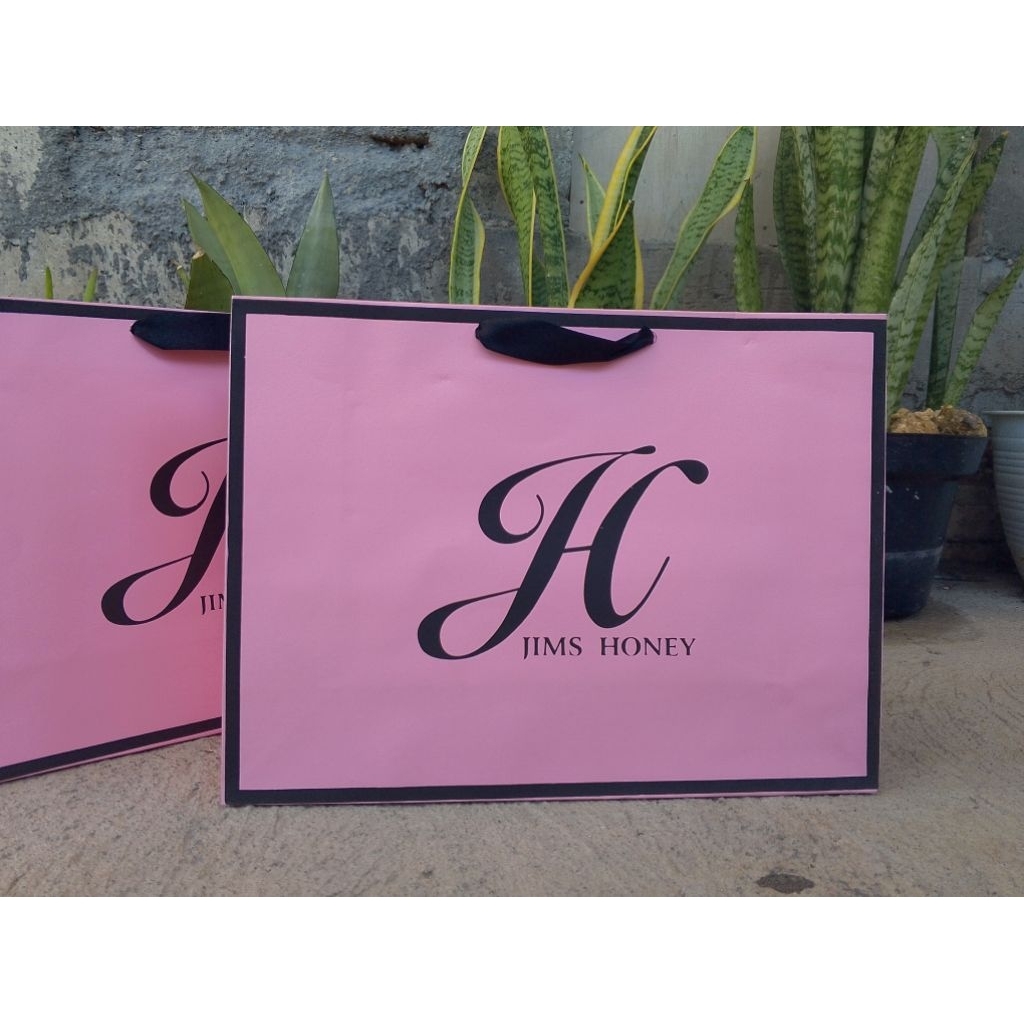 

PAPERBAG JHIMSHONEY BAHAN BC UKURAN 35*10*25