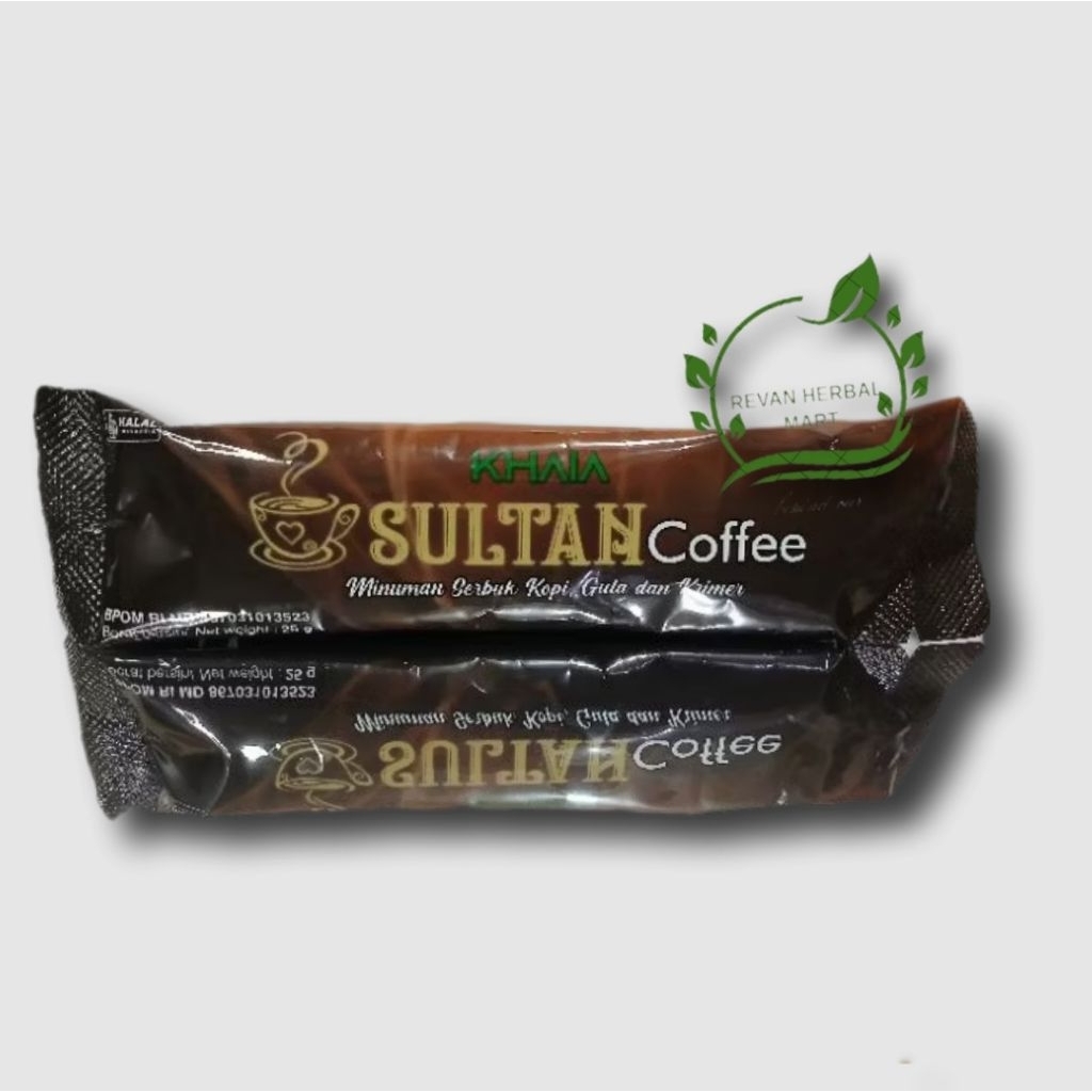 

KHAIA SULTAN COFFEE(serbuk kopi 1 sachet 25 gram)kopi stamina tubuh