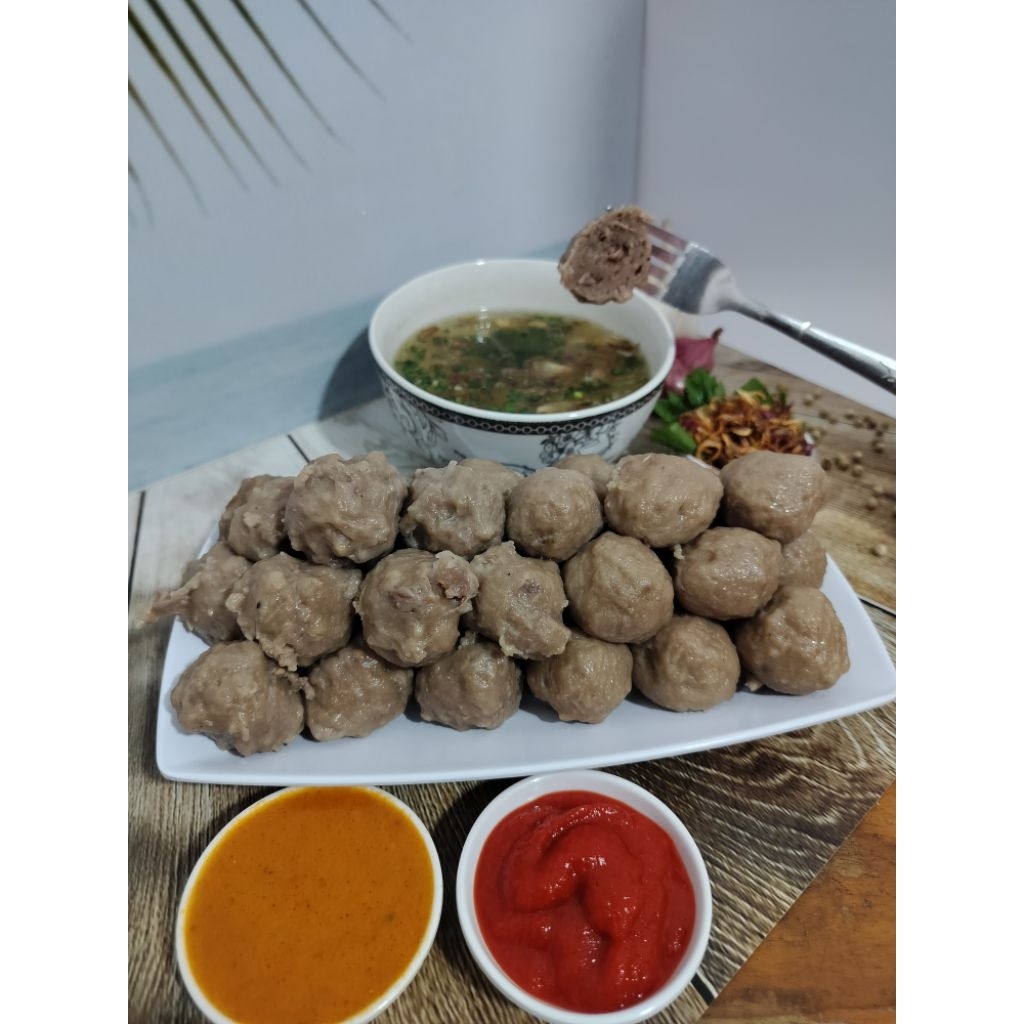 

Bakso 100% daging sapi isi 25 pcs