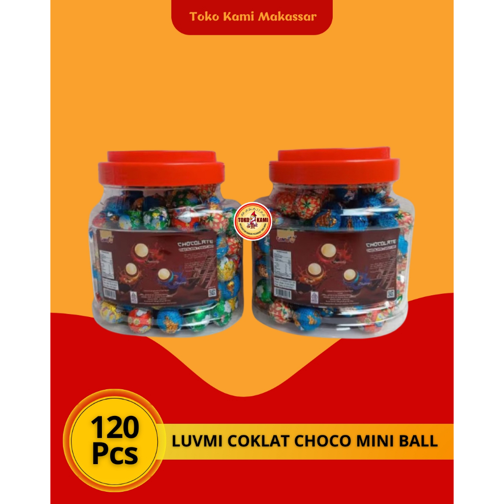 

LUVMI COKLAT CHOCO MINI BALL ISI 120