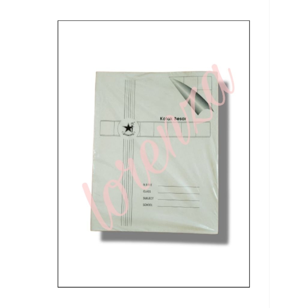 

BUKU TULIS KOTAK BESAR 38 LEMBAR 1pcs