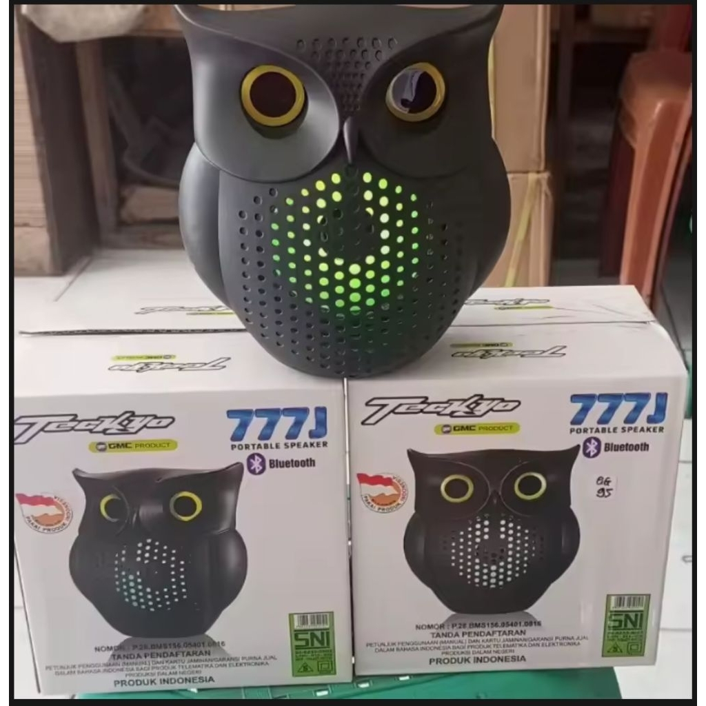 Speaker Bluetooth GMC Tekyo 777j Spiker Portable Power Bass