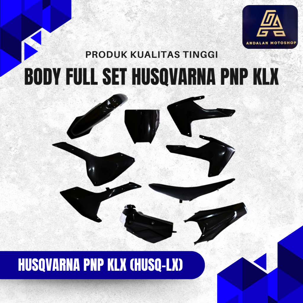 Body Full Set Husqvarna PNP KLX (HUSQ-LX) by MilanCross | Body Kit Husqvarna