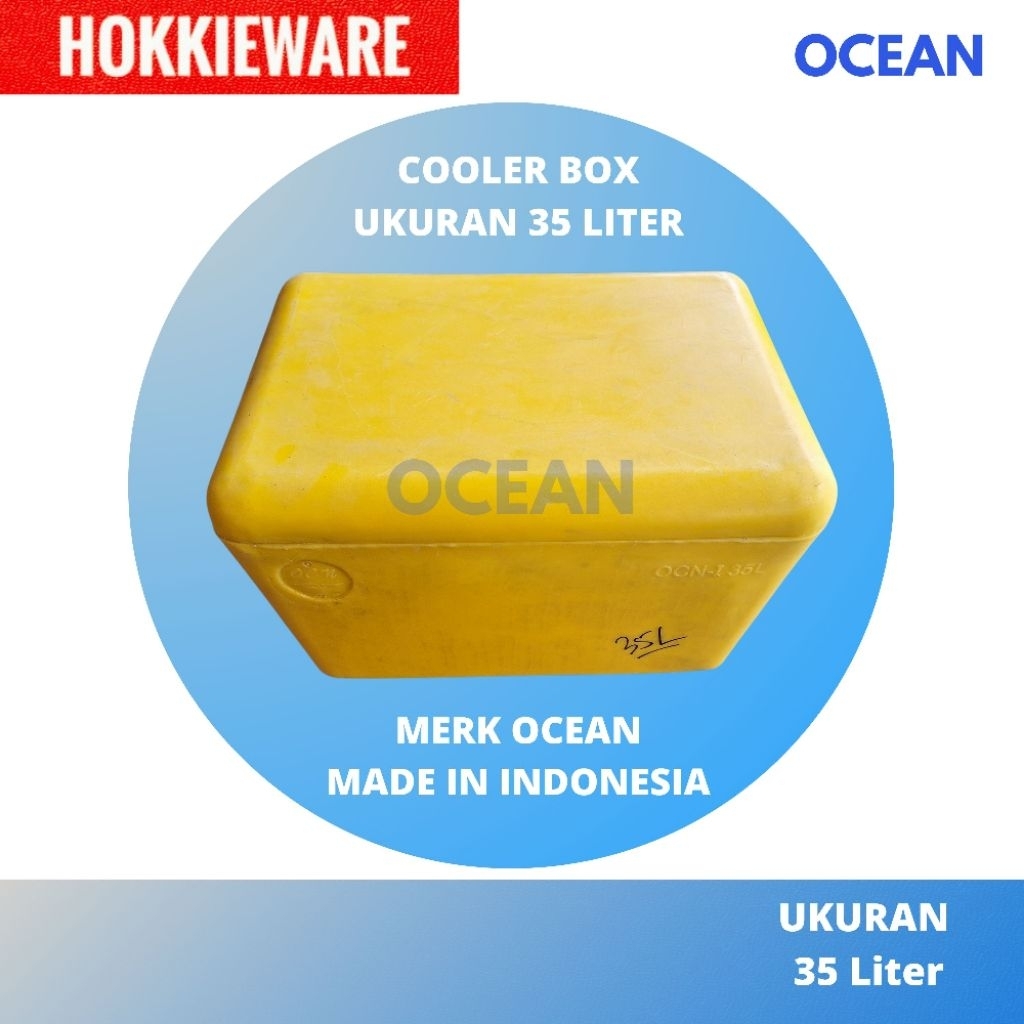 Cooler Box OCEAN 35 L / Tempat Es / Fiber Ocean