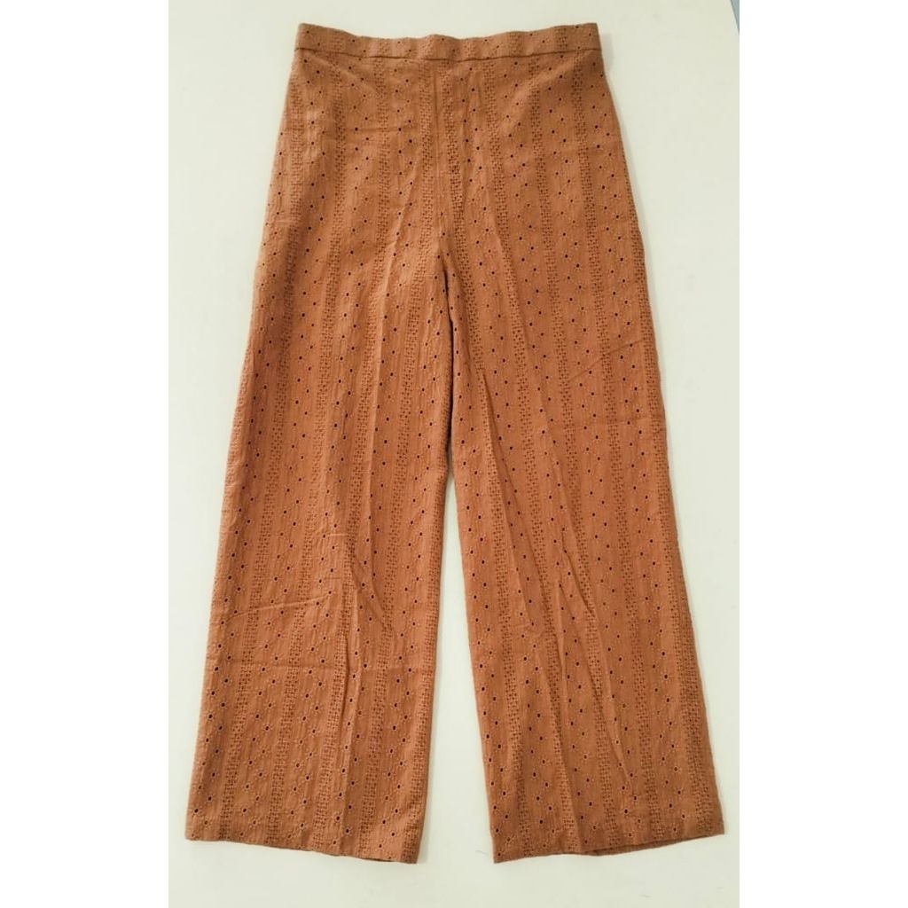 CELANA PANJANG WANITA BROKAT PRELOVED WARNA COPPER