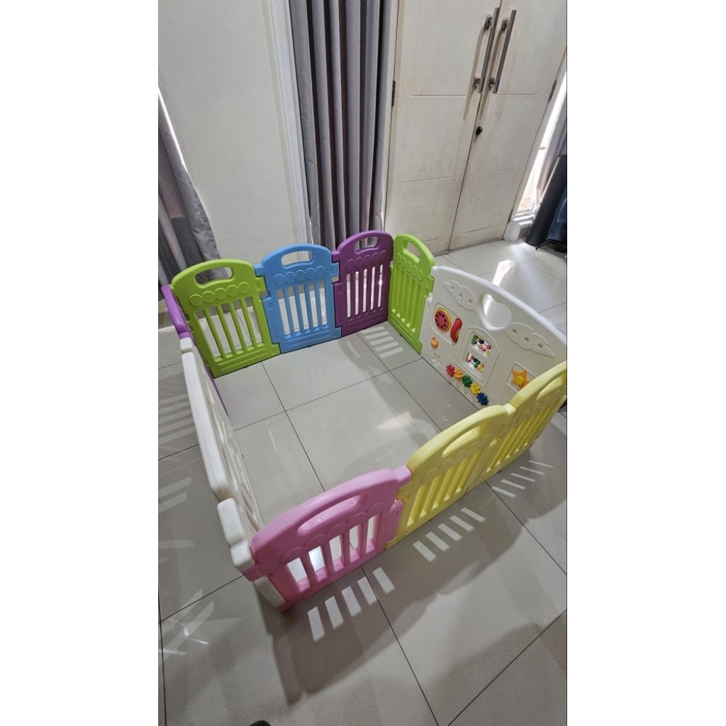 preloved parklon fence 8+2