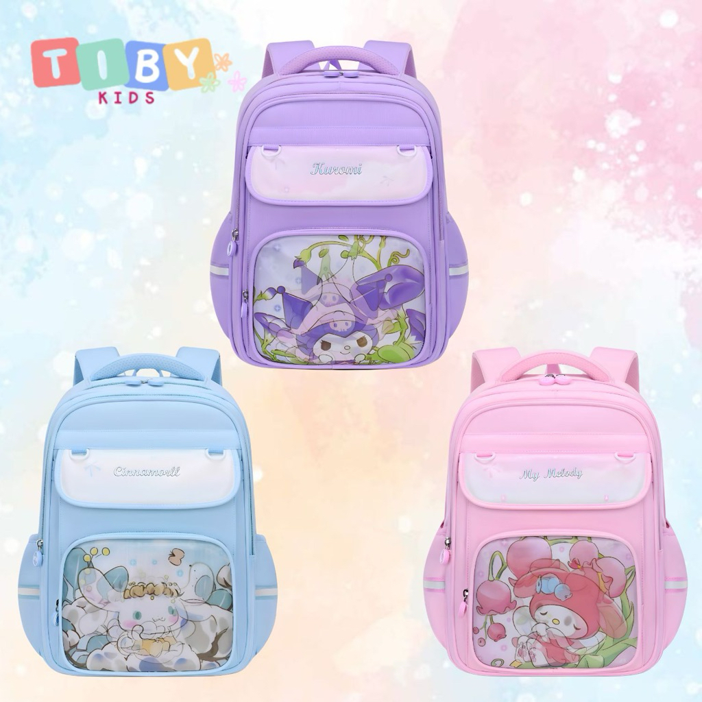 TS15 / Tas Sekolah Hologram / Tas Ransel Anak SD / Tas Ransel Hologram