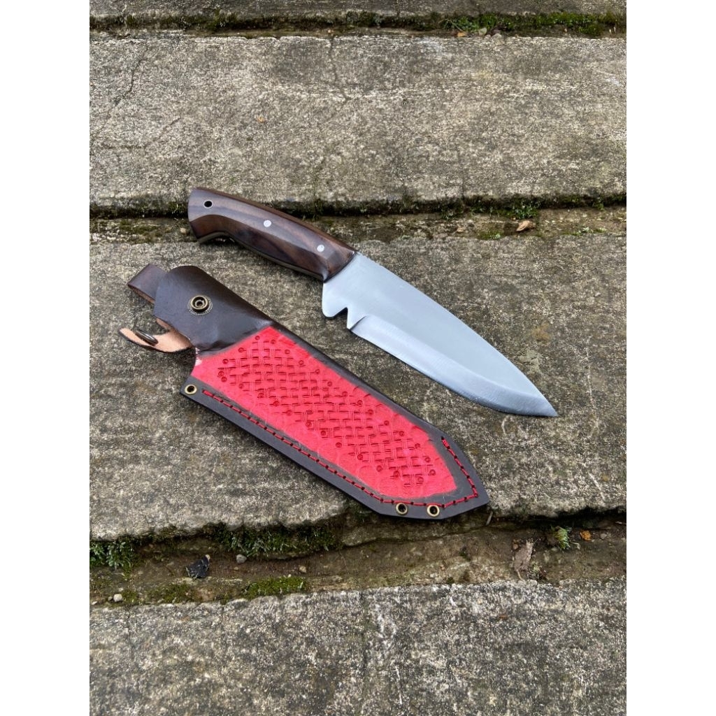 Pisau Outdoor/camping/Bushcraft Baja HSS 20cm Fultang