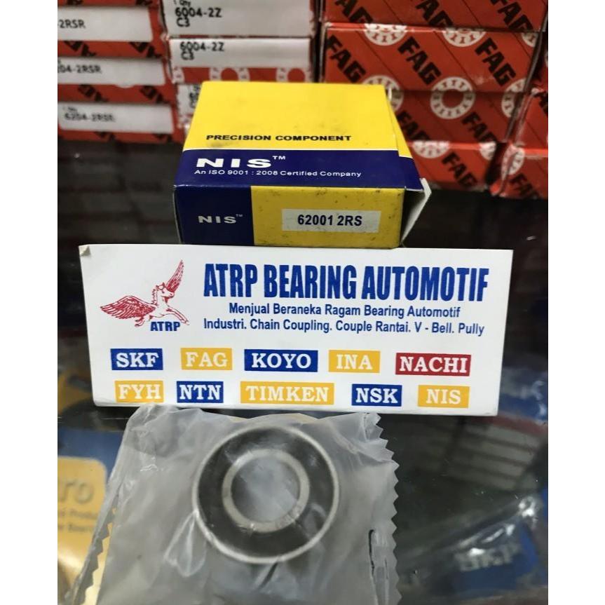 BALL BEARING 62001 2RS NIS 12X28X10