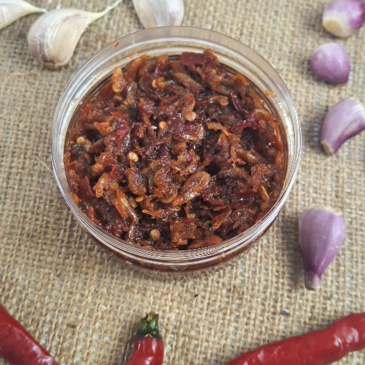 

Sambel Ebi Khas Kalimantan Pedas isi 200gr