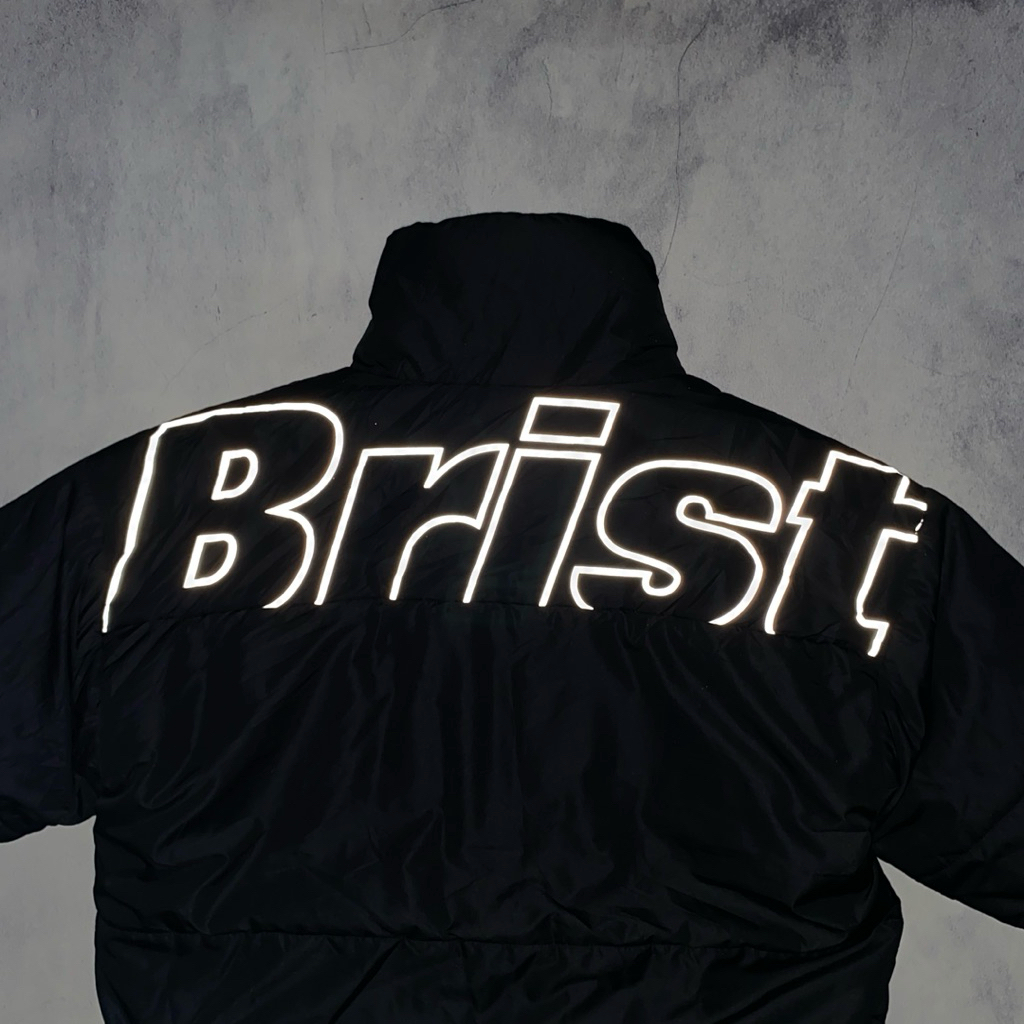 Sophnet Japan F.C.R.B FC Real Bristol F/W 19 Reversible Big Emblem Padded Puffer Jacket Casual Harri