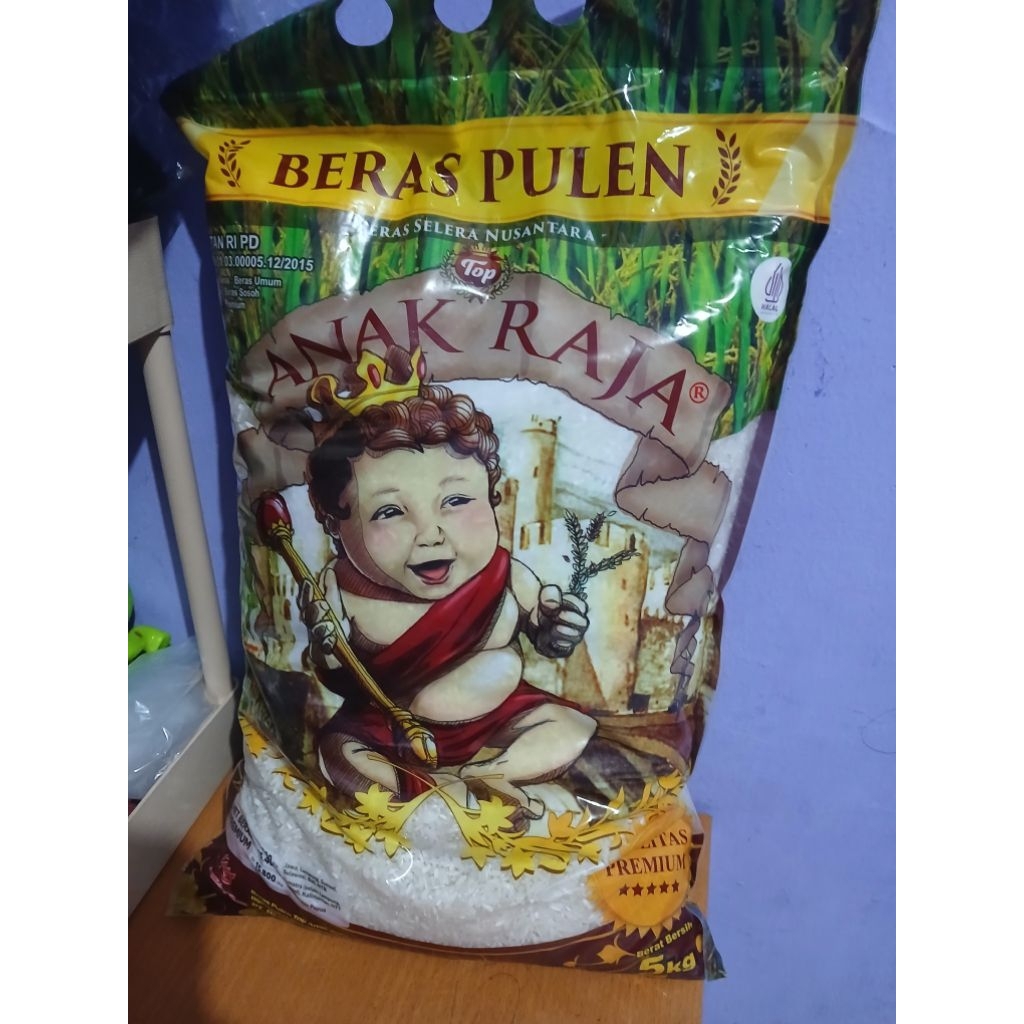 

beras pulen anak raja 5kg