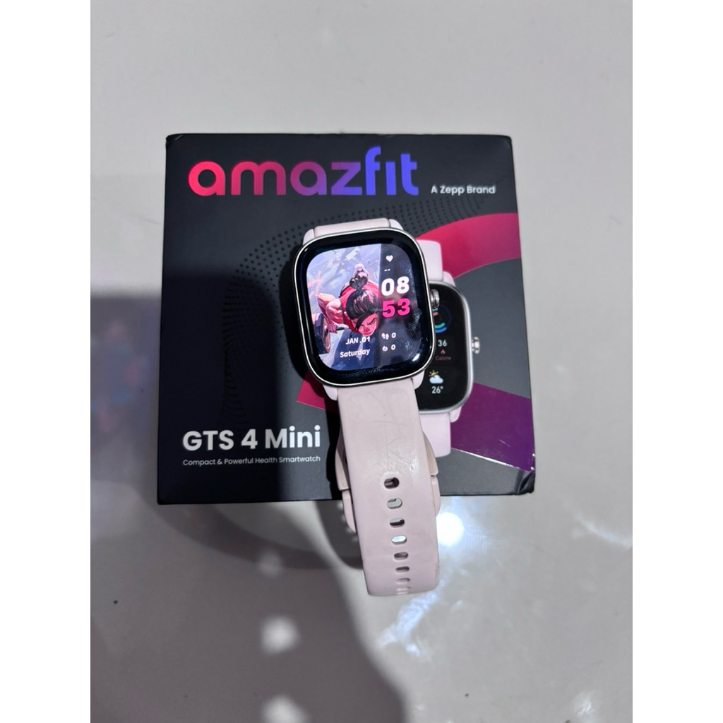 amazfit gts 4 mini second
