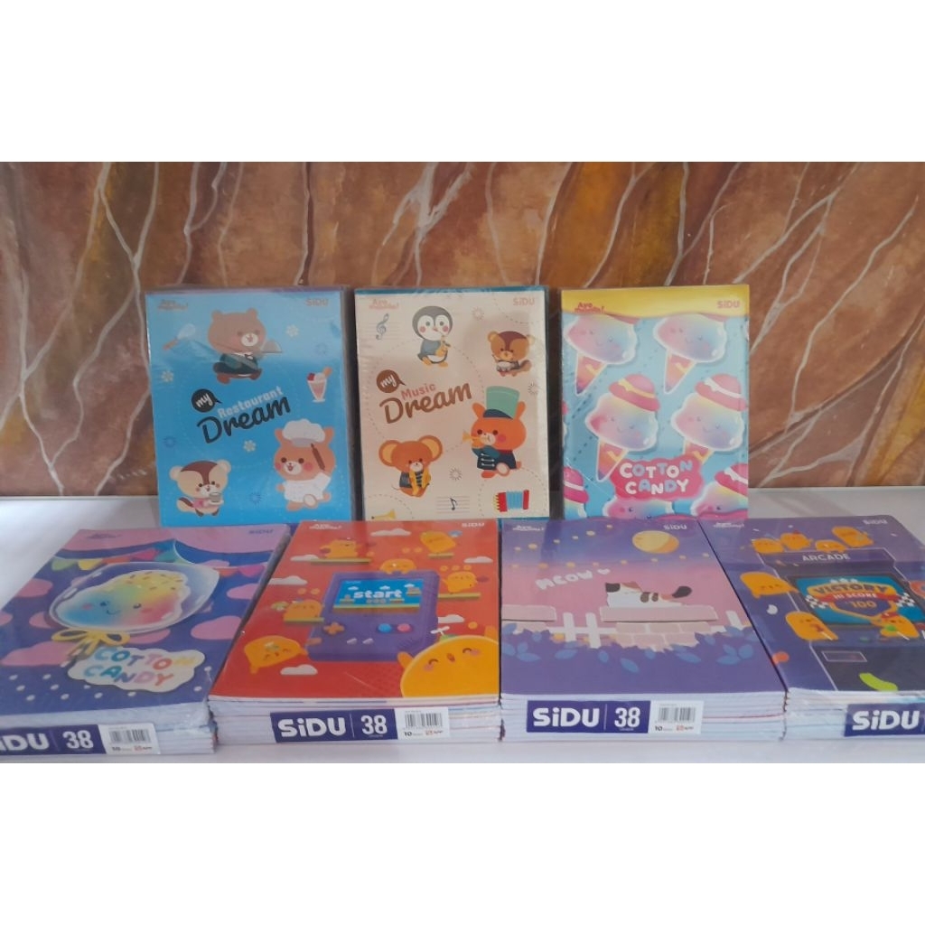 

Buku Tulis/Buku Tulis SIDU 38 Lembar ( 1 pak isi 10 buku)