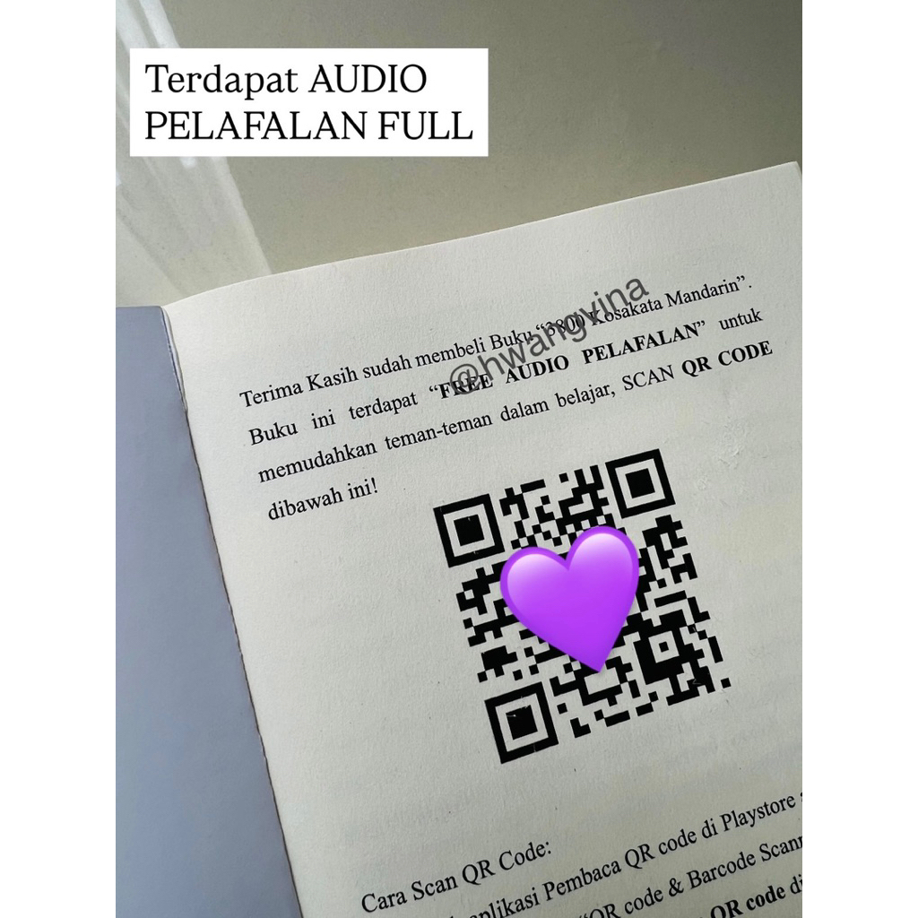 

NYBEBY26 BUKU 3800 KOSAKATA MANDARIN - FINA