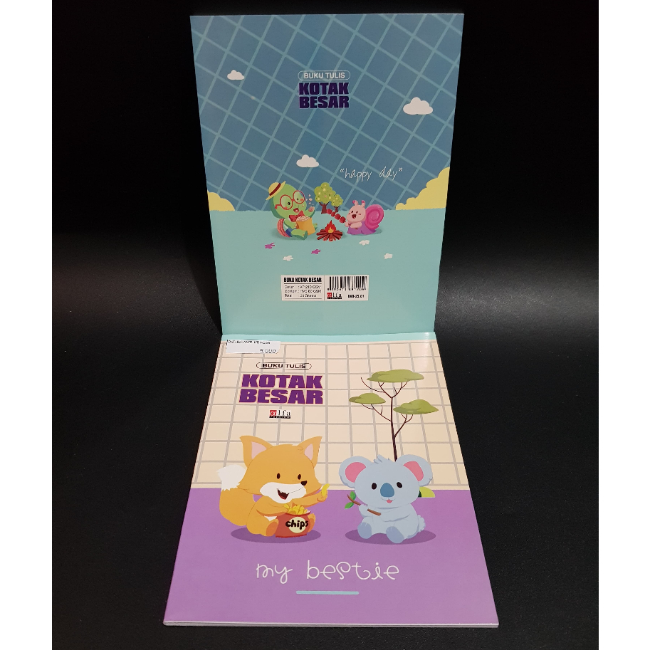 

Buku Kotak Besar - Buku Tulis Kotak Besar - Harga per Pcs/Satuan atau Grosir