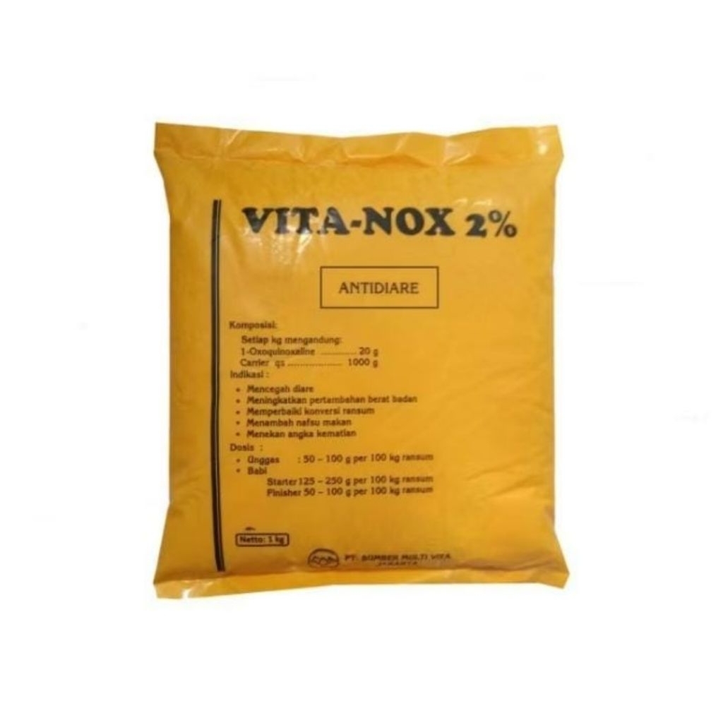 Vitanox-Premix Pemacu Pertumbuhan & Penambah Berat Badan Hewan Ternak / Ayam Broiler