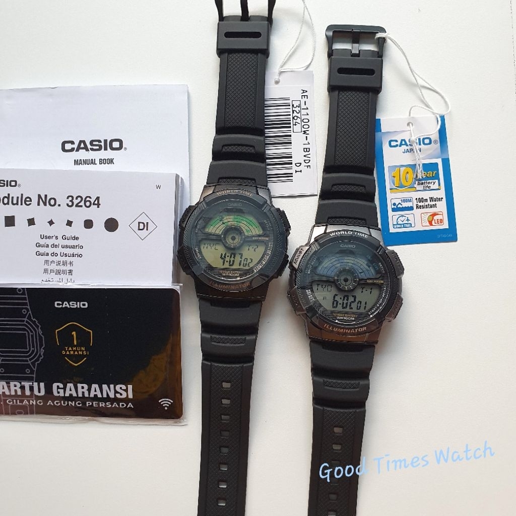 JAM TANGAN CASIO AE-1100W AE 1100W AE 1100 CASIO ORIGINAL