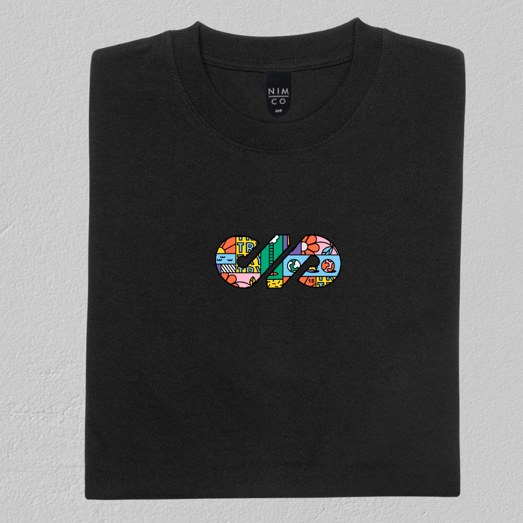 Nimco Kaos Original 6440 S18 Hitam Tshirt