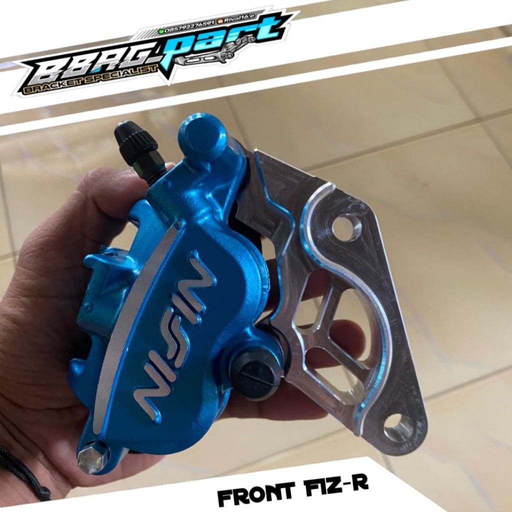 braket kaliper nissin jupiter pnp disc 300mm