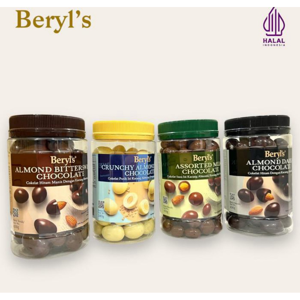 

Coklat Beryls Toples Almond Chocolate