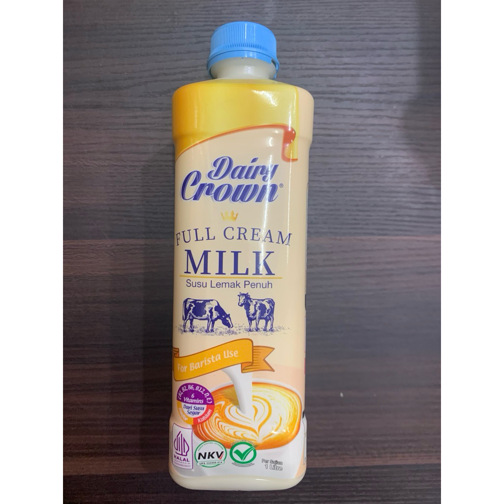 

Susu Dairy Crown UHT Full Cream 1L