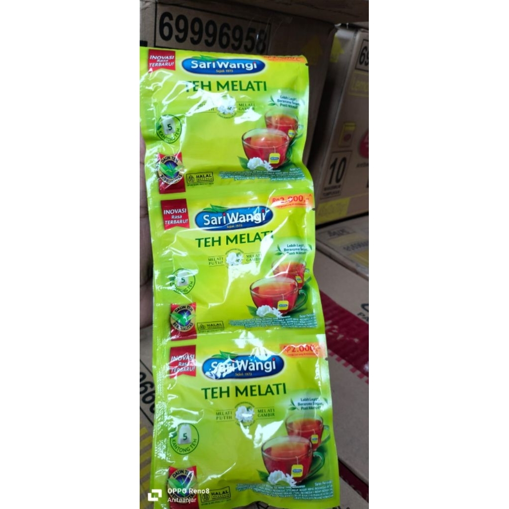 

Sariwangi teh melati renteng 12pc