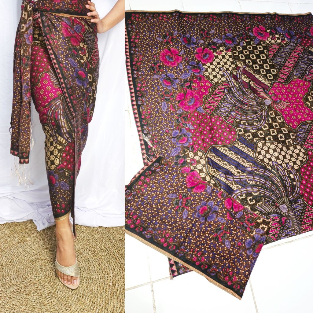 Kamen Sutra Paris Set Selendang Premium Terbaru | Kamen Bali | Endek Bali | Kamen Lembaran Bali