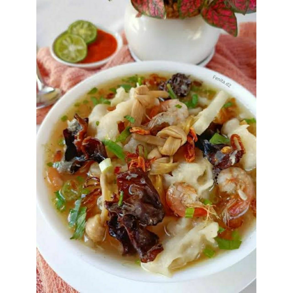 

Tekwan Khas Palembang Komplit 1kg by Pempek ApriWati