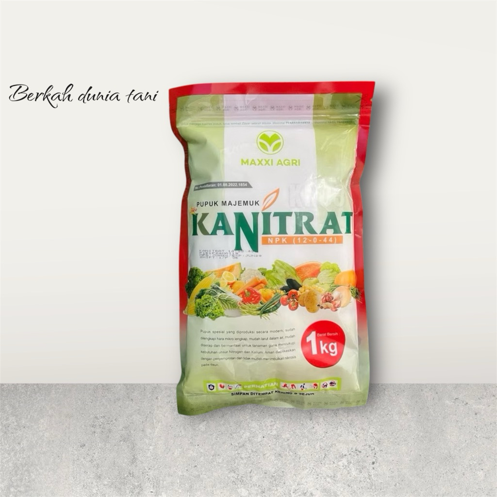 PUPUK KANITRAT KNO 3 KRISTAL 1 KG PUPUK KNO 3 PUTIH