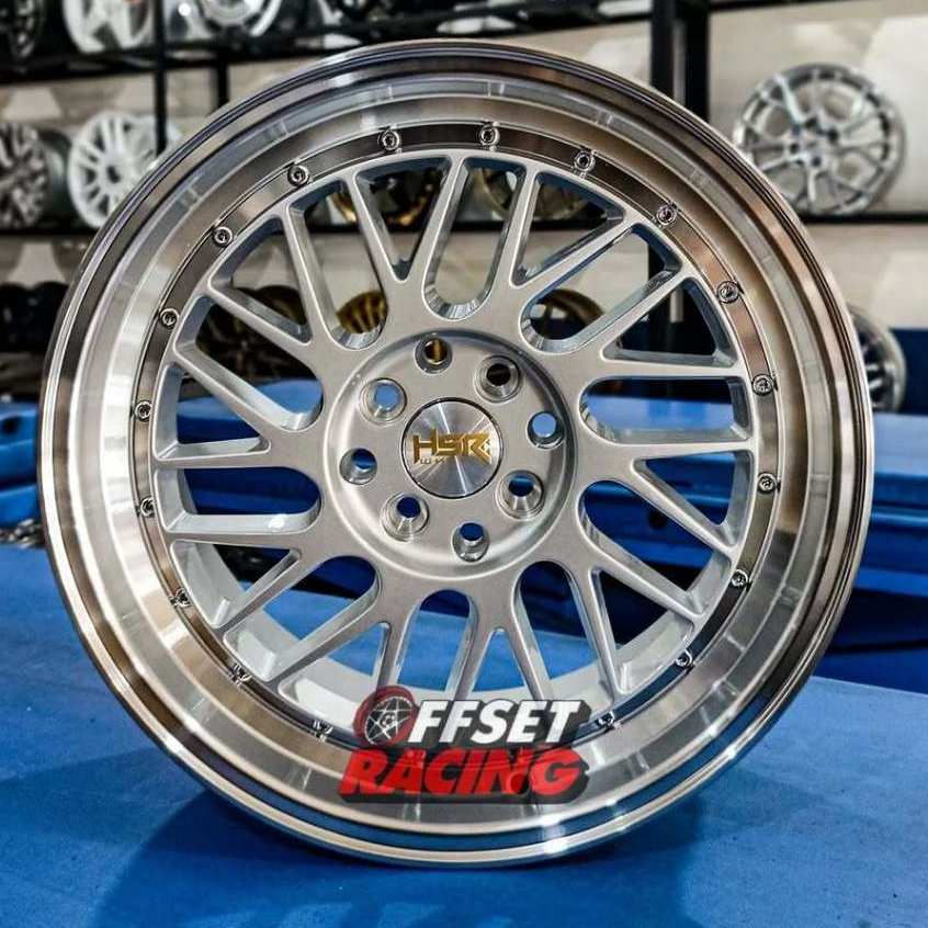 Velg R17 Mobil Yaris Swift Jazz Freed Livina Velg Mobil HSR PADDOCK Ring 17 Lubang 4