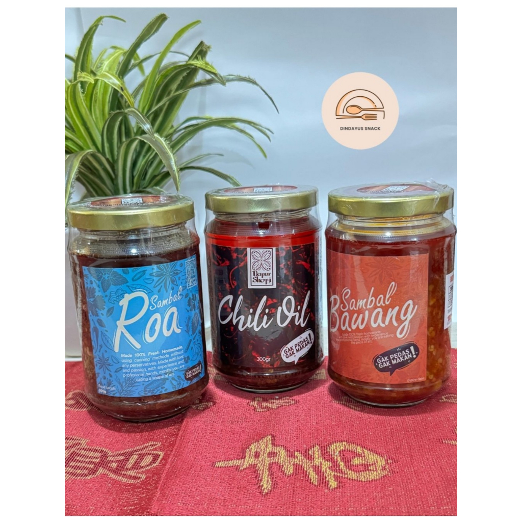 

Aneka Sambal Asli | Sambal Bawang | Sambal Roa | Chilli Oil