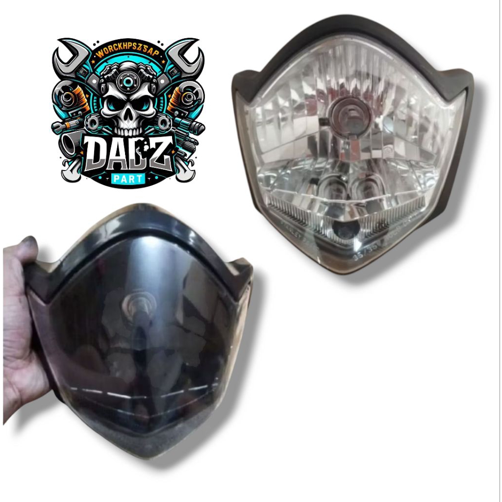 Headlamp Vixion Old Reflektor Vixion 2012 Lampu Depan Vixion Oval Original Copotan