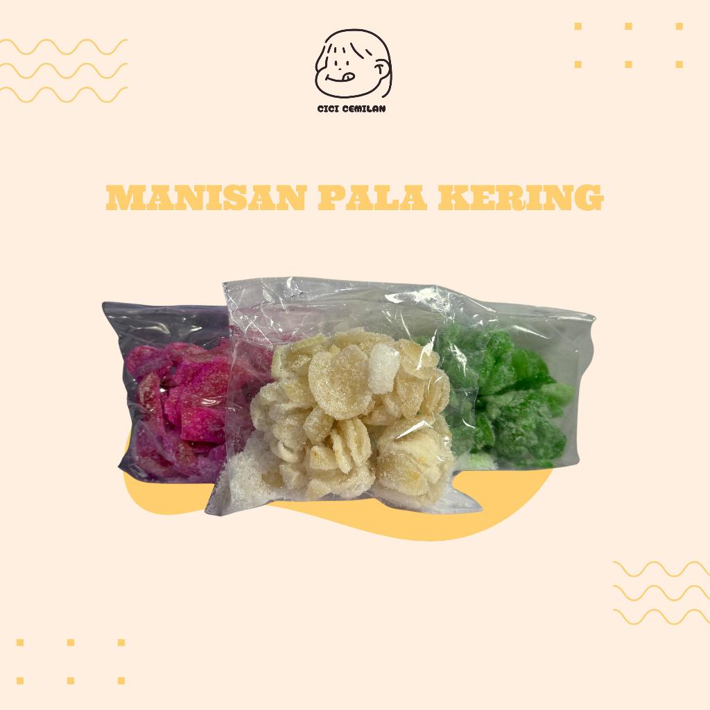 

MANISAN BUAH PALA KERING KUALITAS PREMIUM 200 GRAM - PALA HIJAU - MERAH - PUTIH