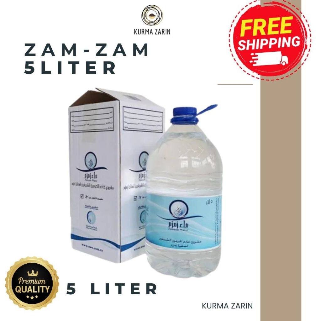 

Air Zam-zam Asli 5 Liter Sameday Instan COD