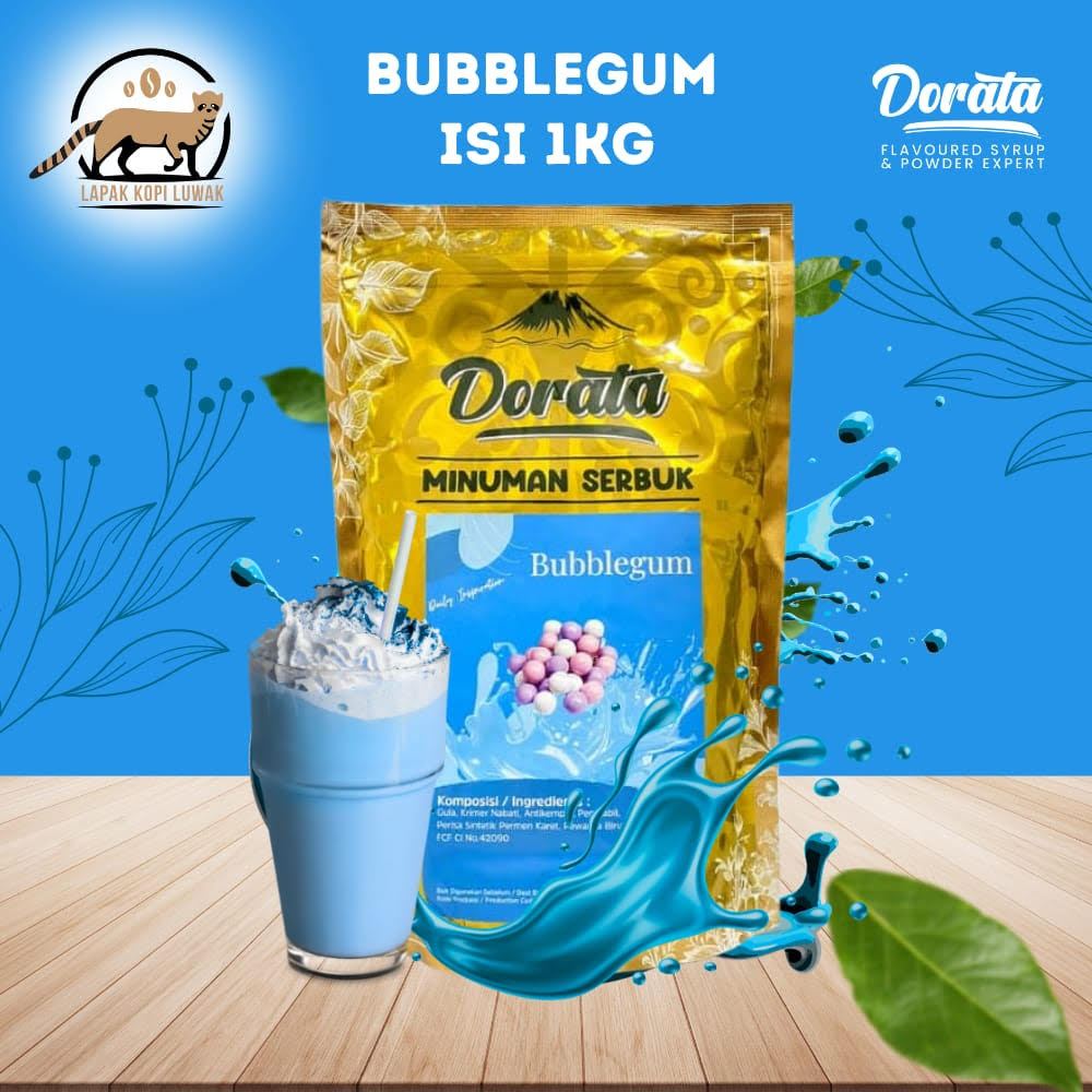 

Dorata Powder rasa Bubble Gum