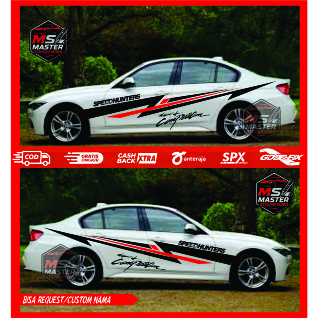 Stiker Mobil Sedan Vios Stiker Cutting Vios Stiker Body Samping Toyota Vios