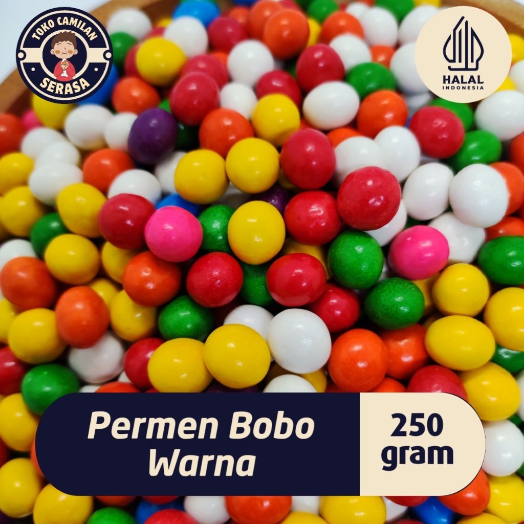 

Permen Biskuit Bobo Warna Kiloan Kemasan 250 Gram