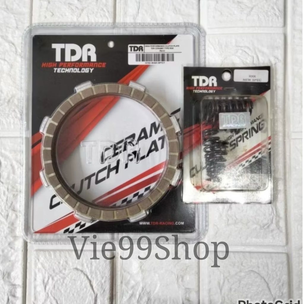 PAKETAN 1SET KAMPAS KOPLING RACING TDR RX KING + PER KOPLING TDR RACING YAMAHA RX KING