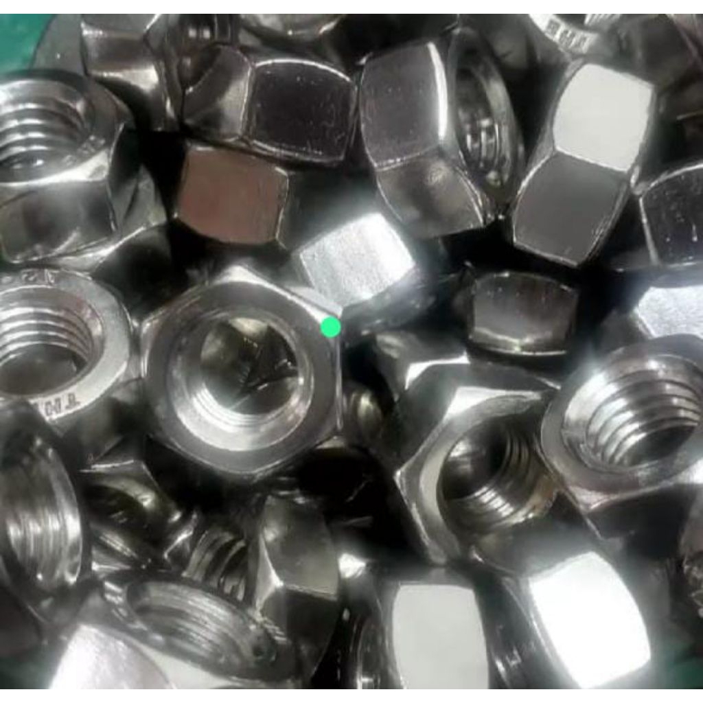 Mur Besi SS putih tebal M12