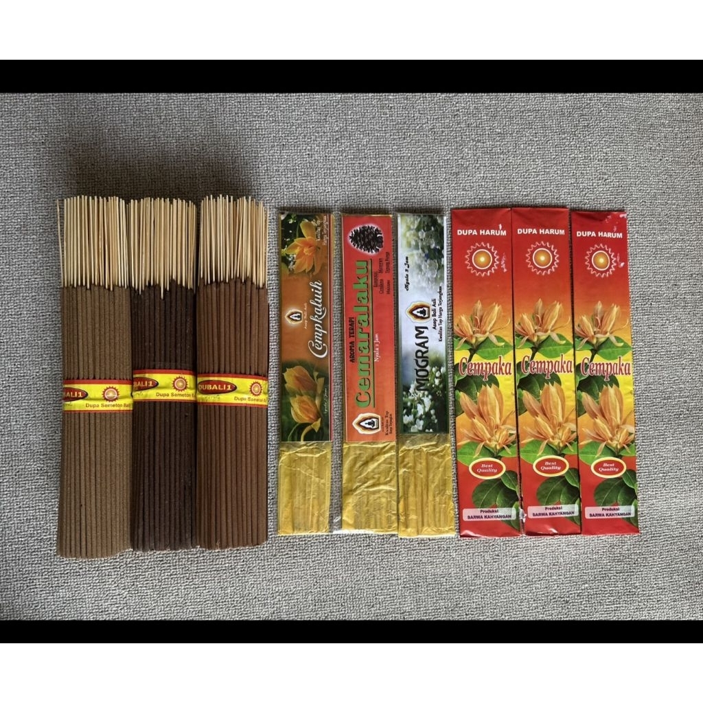 Paket Dupa Dubali1 Hemat Asbalia Dupa Bali Dupa Herbal Harum Dupa Wangi Dupa Premium