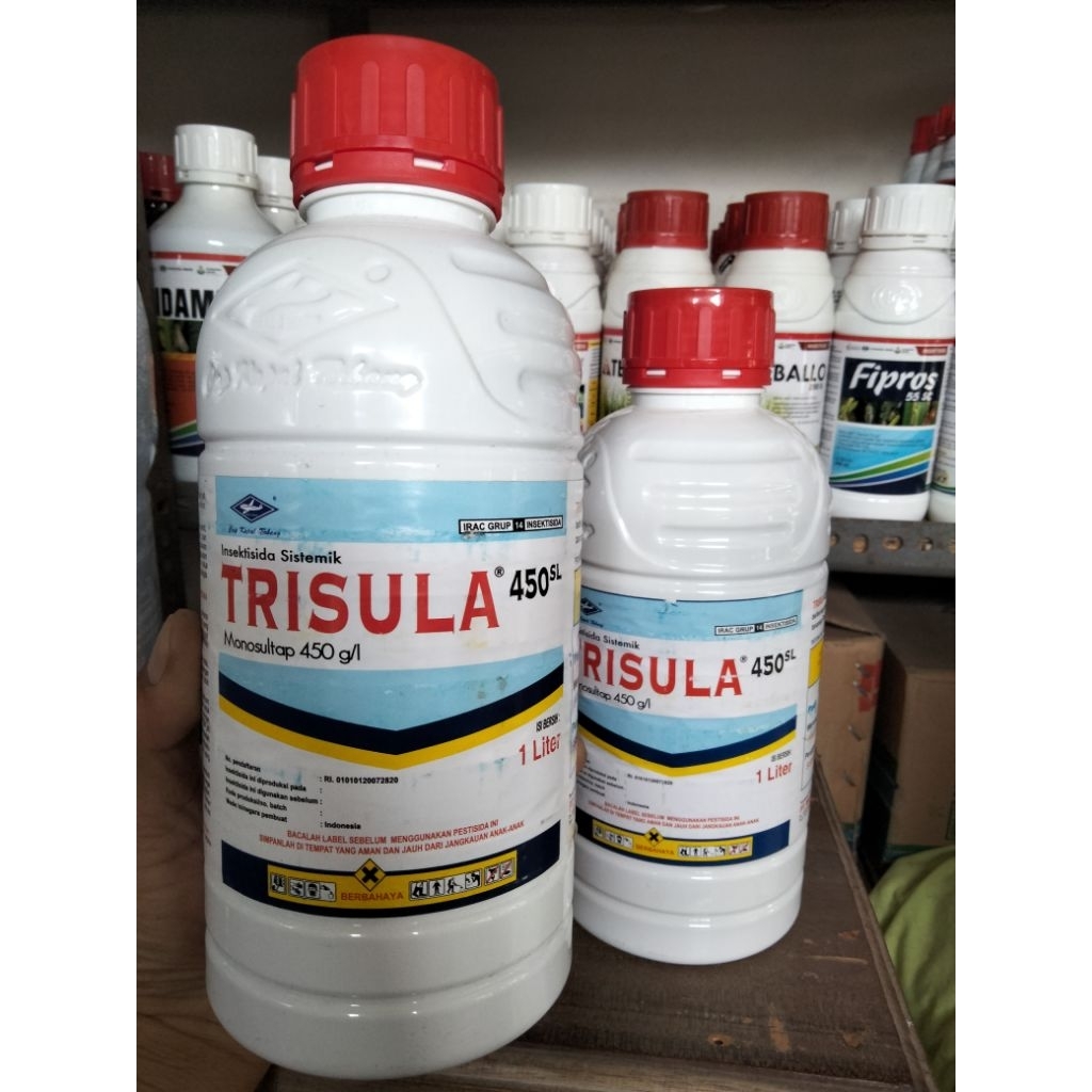 insektisida sistemik racun kontak lambung TRISULA 450SL (Monosultap) 1L