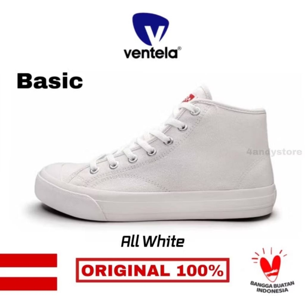 Ventela Basic High All White [Original]